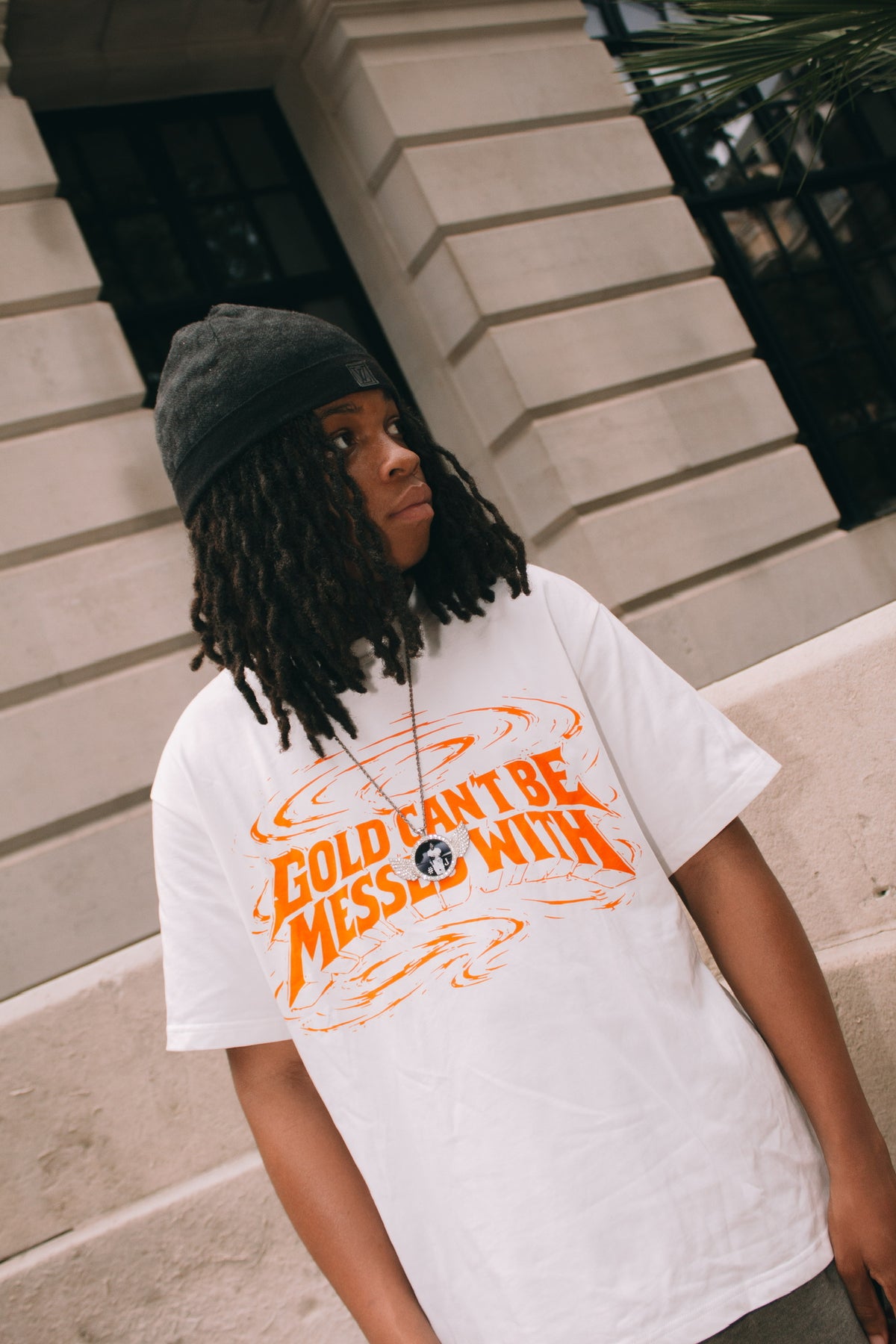 'GOLD CAN'T BE MESSED WITH' PORTAL T-SHIRT
